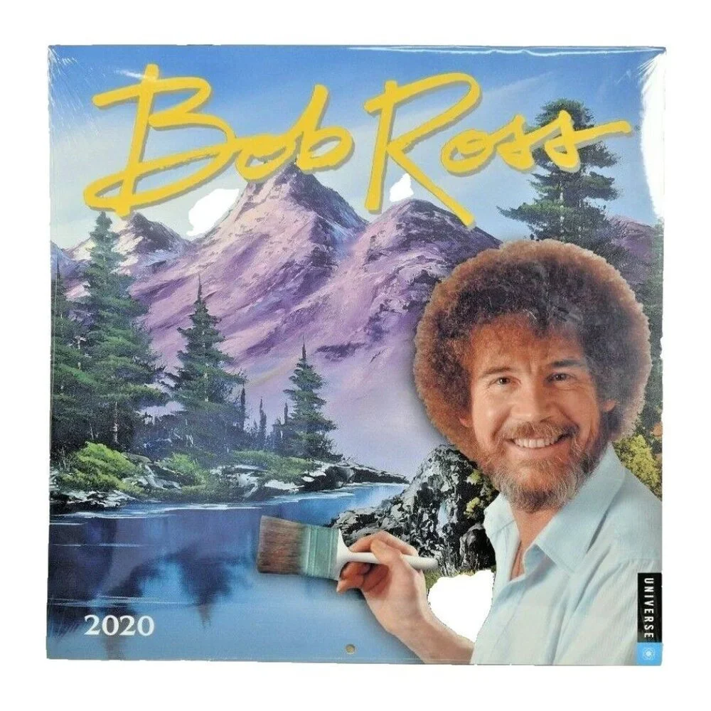Universe Publishing Bob Ross 2020 Collectible Wall Calendar